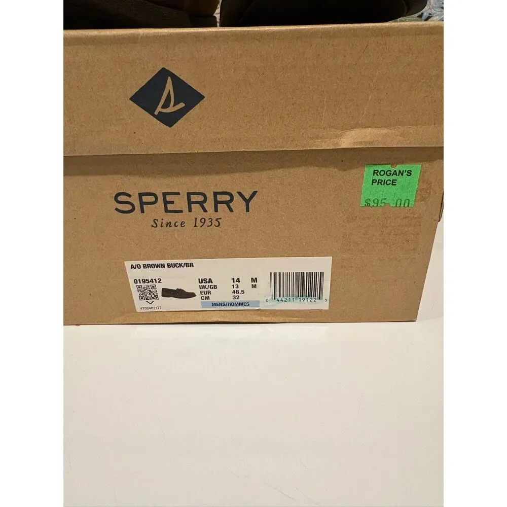 NIB Sperry Top Siders - mens 14M